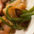 MULA's cooksnap of when they made しなびた大根とピーマンのきんぴら風.