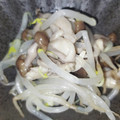 ちゃちゅ2's cooksnap of when they made もやしとほうれん草としめじのお浸し.