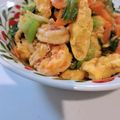 NEKOほっぺ's cooksnap of when they made 【食改協】海老と青梗菜のあんかけごはん.
