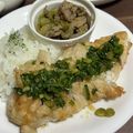 ‪‪♡なお‪‪♡'s cooksnap of when they made 鶏むね肉の油淋鶏☆黄金比タレはコレ！.