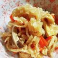 気まぐれ♡雨おんな's cooksnap of when they made 油揚げ・干し椎茸入り♡切り干し大根の煮物.
