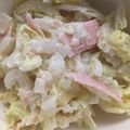 ひぃちゃんひー's cooksnap of when they made コクうま♡白菜&ハムのチーズマヨサラダ♡.