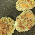 ひぃちゃんひー's cooksnap of when they made ☆手づかみ離乳食☆もちもちお好み焼き.