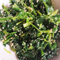 みき☆ハチ's cooksnap of when they made 【簡単】ほうれん草のナムル.