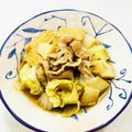 あっこ姉's cooksnap of when they made 京都のお味・厚揚げと豚肉の煮物（白菜も）.