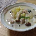 もぐらポンポン's cooksnap of when they made 鶏肉と白菜のクリーム煮です♪温まるよ.