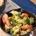 ミレーちゃん's cooksnap of when they made ブロッコリーと海鮮のアヒージョ.