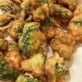 シマリスmogさん♀'s cooksnap of when they made 下茹でなし!《ブロッコリーのフリッター》.