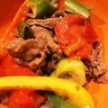 ♡mio1216♡'s cooksnap of when they made シンプルで簡単！牛肉トマト.