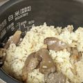 あまいやまい's cooksnap of when they made ヒラタケご飯♪キノコご飯おいしく炊くコツ.