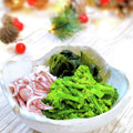 Satoco❋'s cooksnap of when they made わけぎとイカのぬた菜の花添え.