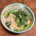 しろみ。's cooksnap of when they made 里芋と小松菜の煮物.