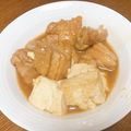 vabochan's cooksnap of when they made 鶏ももとお豆腐の生姜あんかけ煮.
