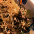 アイアンメーン's cooksnap of when they made 合い挽き肉とほうれん草のチャプチェ風.