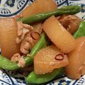 クックM6DK2O☆'s cooksnap of when they made 土鍋で作る大根と豚肉のピリ辛煮.