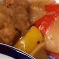 ☆ごはんできた☆'s cooksnap of when they made 唐揚げとパプリカの甘酢あん.
