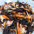 ミアンミアン's cooksnap of when they made 生ひじきと鶏肉と旬野菜の炒めもの.