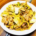 J_son's cooksnap of when they made エリンギとキャベツの白ワイン煮.
