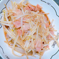 茶太郎ラッシュ･ω･'s cooksnap of when they made 簡単★もやし＆ベーコンのオイマヨ炒め.