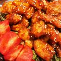 ままゆこ's cooksnap of when they made 鶏もも肉と長いものヤムニョムチキン.