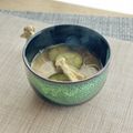 キンプリ's cooksnap of when they made 余った素麺で茄子と薄揚げのお味噌汁.