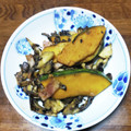 クック3RNJAN☆'s cooksnap of when they made 舞茸とかぼちゃのベーコン炒め.