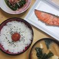2児ママみきてぃ's cooksnap of when they made お弁当に☆胡麻塩かけ日の丸弁当.