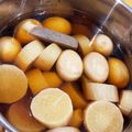 ママメイン！時々子供's cooksnap of when they made フリーザーバックで保存 冷凍大根♪.