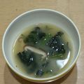 ラリー＆サラ's cooksnap of when they made 【郡山女子大】ほうれん草と椎茸のみそ汁.