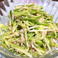 maroriro's cooksnap of when they made 新玉ネギと千切り大根のツナ和え.