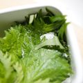 かすてら１２'s cooksnap of when they made 大量の大葉は塩漬けで長期保存.