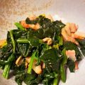 クック5FI59B☆'s cooksnap of when they made ちぢみほうれん草とベーコンの炒め物.