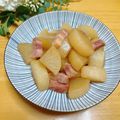 ルパンのかあさん☆彡's cooksnap of when they made ベーコンと大根の煮物.