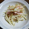 たくじろうさんたろう's cooksnap of when they made モヤシとハムの中華サラダ.