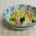 umemodoki's cooksnap of when they made 白菜とベーコンのコンソメ炒め.