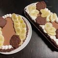しゅうゆうけいはる母's cooksnap of when they made チョコバナナプリンタルト.