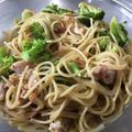 Rick_t's cooksnap of when they made 鶏もも肉とブロッコリーのペペロンチーノ.