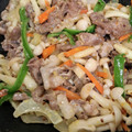 へちまもこ's cooksnap of when they made ぶなぴーと豚肉のマヨ粒マスタード醤油炒め.