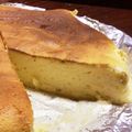 楽嬉喜's cooksnap of when they made ヨーグルトスフレケーキ.