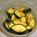 mmameco's cooksnap of when they made 作り置き♪簡単・ズッキーニのごまあえ♪.