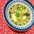 ふたごゆき's cooksnap of when they made じゃがいもと椎茸の白だしコンソメスープ。.