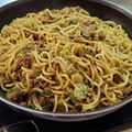 ｸﾏﾘｴ's cooksnap of when they made 肉みそ本格ジャージャー麺.