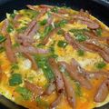 toshio39's cooksnap of when they made No2238自由なピーマン卵ウインナー.
