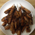 かおり♡♡♡'s cooksnap of when they made 甘エビの殻と頭でカリッと簡単おつまみ.