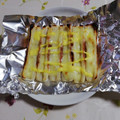 くネコまろす's cooksnap of when they made トースターで簡単！焼きチーズちくわ.