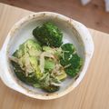 みるく茶's cooksnap of when they made ブロッコリーとアボカドのおひたし.