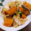 クックHG9V8Y☆'s cooksnap of when they made レンジで簡単ひき肉と南瓜の煮物.
