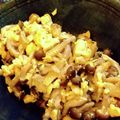 古賀竜一's cooksnap of when they made 簡単一品☆豆腐とシメジの明太子炒め☆.