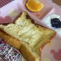 クック49L4Ho☆'s cooksnap of when they made *簡単！きなこのフレンチトースト卵ﾅｼ*.