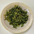 クックJZNCB4☆'s cooksnap of when they made 大根葉の油炒め.